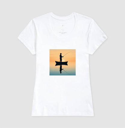 Camiseta Pôr do Sol do Pescador – JáFisgou