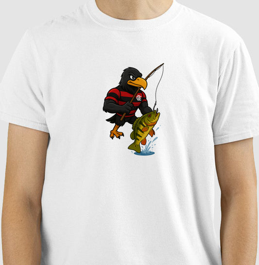 Camiseta Flamenguista Pescador - JáFisgou