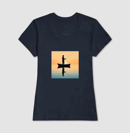 Camiseta Pôr do Sol do Pescador – JáFisgou