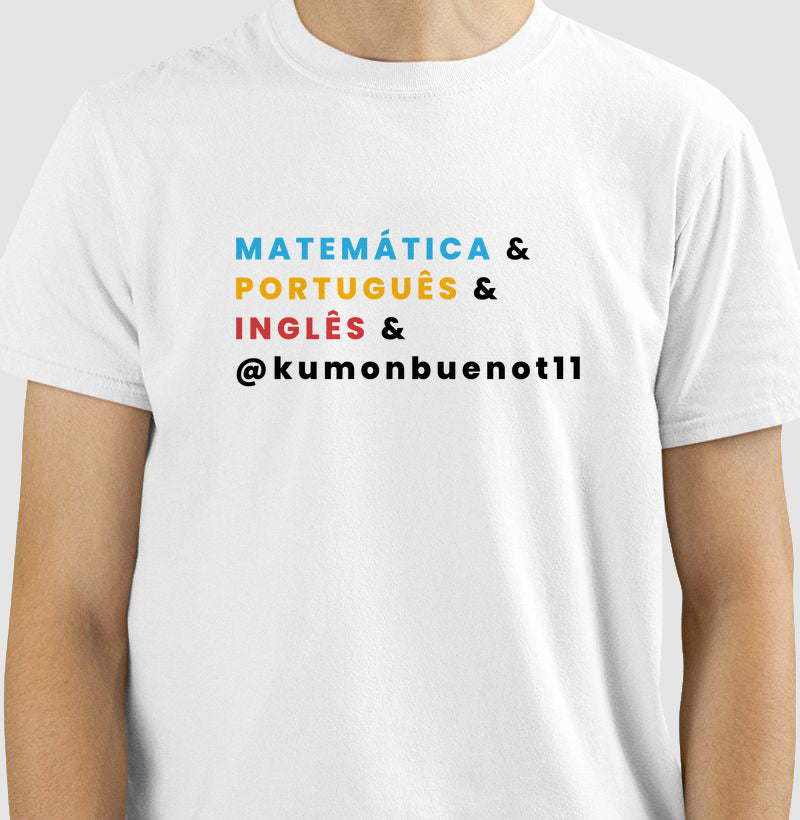 Camiseta KumonBuenoT11 - Branca