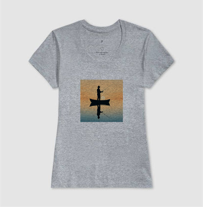 Camiseta Pôr do Sol do Pescador – JáFisgou