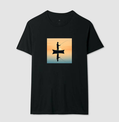 Camiseta Pôr do Sol do Pescador – JáFisgou