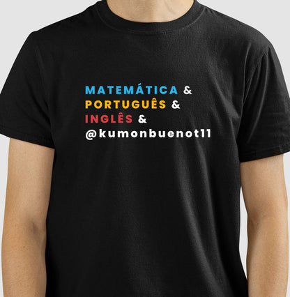 Camiseta KumonBuenoT11 - Preta