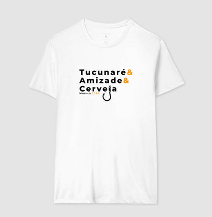 Camiseta MUTUCA 2025 - Tucunare Amizade e Cerveja