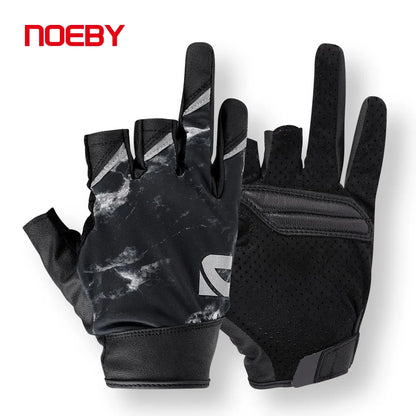 Noeby Half Finger Fishing Gloves UPF50+ Sun UV Protection Quick-drying Anti-slip Ultrathin Outdoor Kayaking Fishing Sports Glove