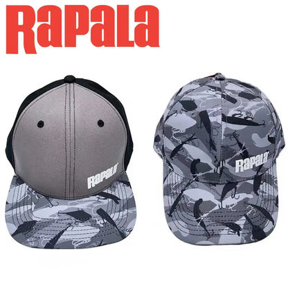RAPALA Fishing Hat fishing cap Breathable /led hat/Outdoor Sports Visor Baseball Golf Cap Adjustable Summer Hat Fishing Tackle