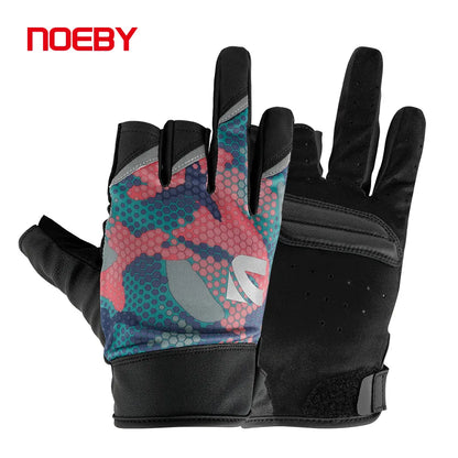 Noeby Half Finger Fishing Gloves UPF50+ Sun UV Protection Quick-drying Anti-slip Ultrathin Outdoor Kayaking Fishing Sports Glove