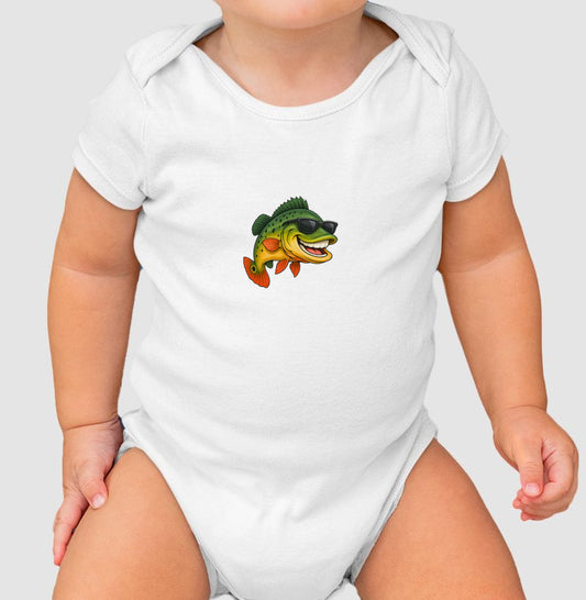 Body Infantil - Tucunaré Sorrindo