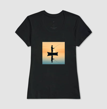 Camiseta Pôr do Sol do Pescador – JáFisgou
