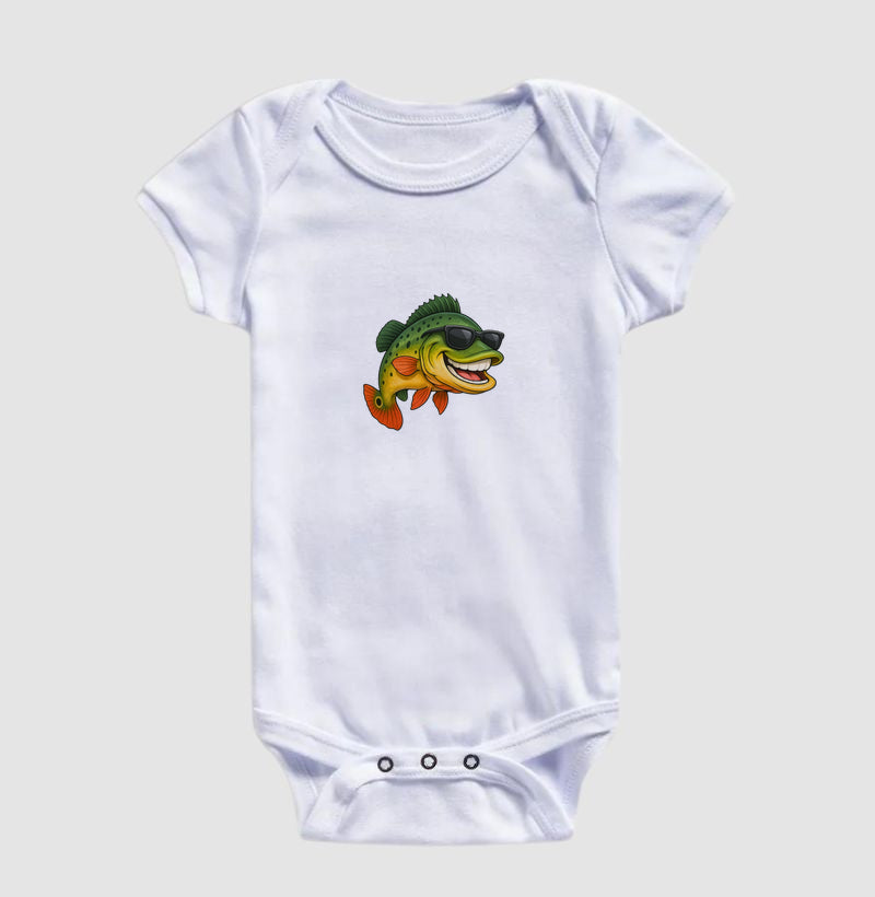 Body Infantil - Tucunaré Sorrindo