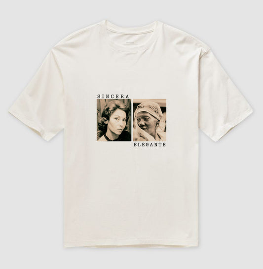 Sincera e Elegante - Clarice Lispector & Carolina de Jesus - Oversized