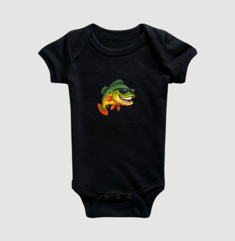 Body Infantil - Tucunaré Sorrindo