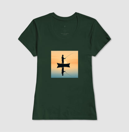 Camiseta Pôr do Sol do Pescador – JáFisgou